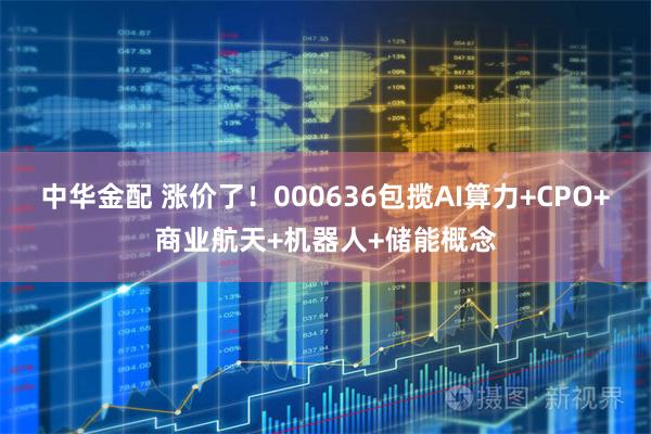 中华金配 涨价了！000636包揽AI算力+CPO+商业航天+机器人+储能概念