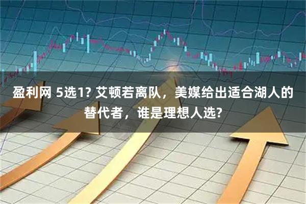 盈利网 5选1? 艾顿若离队，美媒给出适合湖人的替代者，谁是理想人选?