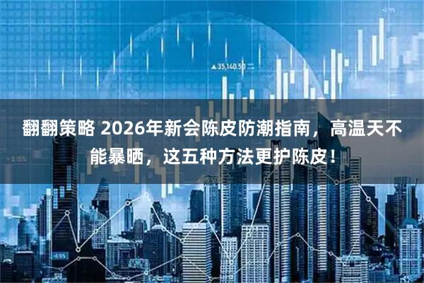 翻翻策略 2026年新会陈皮防潮指南，高温天不能暴晒，这五种方法更护陈皮！