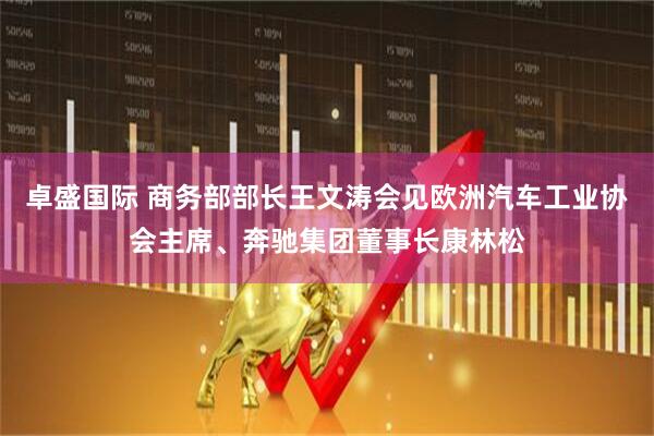 卓盛国际 商务部部长王文涛会见欧洲汽车工业协会主席、奔驰集团董事长康林松