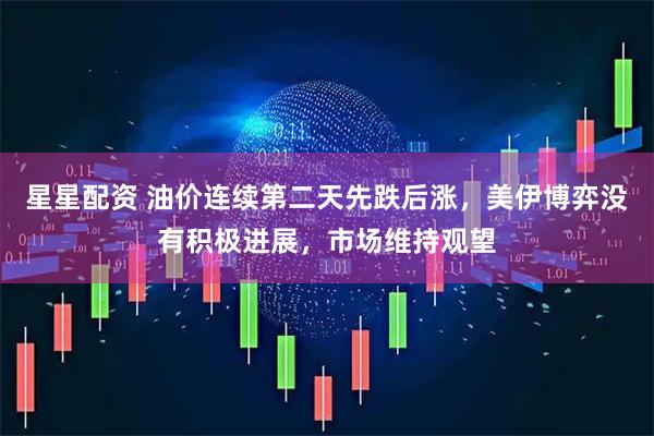 星星配资 油价连续第二天先跌后涨，美伊博弈没有积极进展，市场维持观望